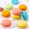 Operitacx 4 Boxes Macaron Erasers Cute Erasers Mini Colourful Erasers