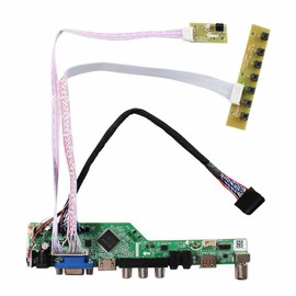 HDMI VGA AV USB LCD Control Panel Work for 17.3 Inch LP173WD1 B173RW01 LTN173KT01-A01 N173FGE-L21 N17306-L02 1600x900 40Pins LCD Screen