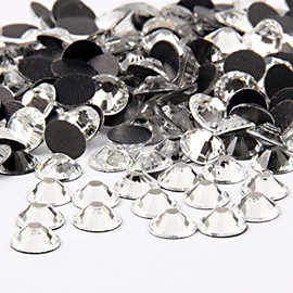 Crystal Hotfix Rhinestone,Machine Cut Stone 1440pcs/pkg (Crystal,SS16/4mm)