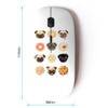 KOOLmouse [ Optical 2.4G Wireless Mouse [ Pug Puppy Cookie