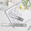 2 Pcs Cork Backed Ruler Stainless Steel Ruler, 6 Inch