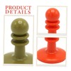KOMBIUDA 4Pcs Proof Cap for Tent Anti- Camping Protection Hat