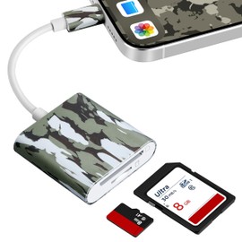 Trail Camera Viewer, Game Camera SD Card Reader for Hunters to View Images and Videos for iPhone 15 or Later and Android (USB-C)