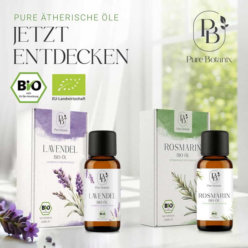 Pure Botanix - BIO Rosmarinöl - 30ml - Stimulation Haarwachstum