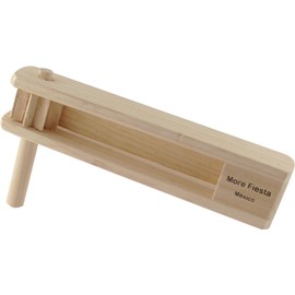 Large Wooden Matraca Noisemaker - 11" long Ratchet