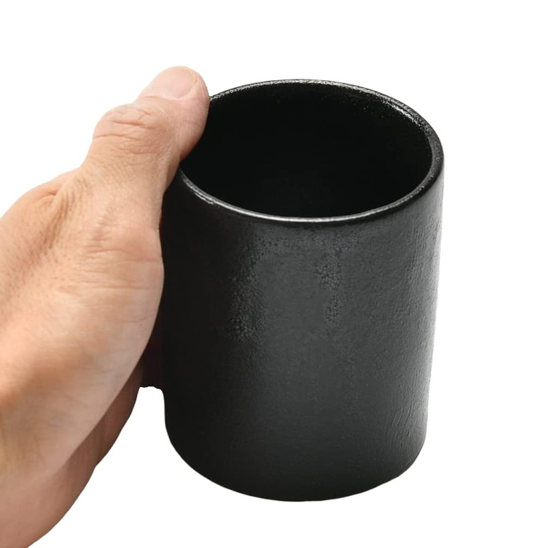 Seto Guro Long Tea Cup (Large) 2.8 x 3.3 inches