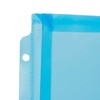 Idena 11127 Document Wallet, A4, Plastic, Sorting Folder in Turquoise