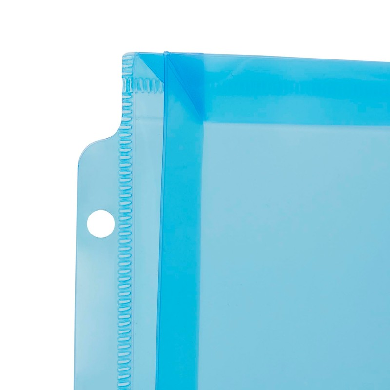 Idena 11127 Document Wallet, A4, Plastic, Sorting Folder in Turquoise