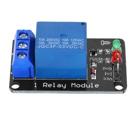 Garosa 3.3V Relay Module Control Board Electronic Switch with LED Light - Accessories for Electronic Control Systems