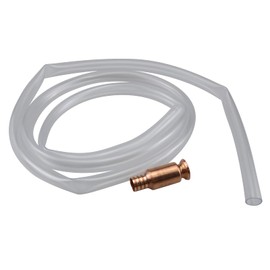 SINTUAO Safety Self Priming Hose 6ft,3/4" Gas Siphon Hose, Shaker Siphon for Gasoline/Fuel/Water Transfer for Gasoline Fuel Transfer Safe Multi-Purpose Self Priming Pump