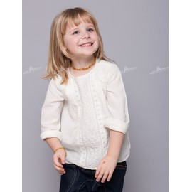 Baltic Secret Selected Baltic Amber Genuine Amber Bracelet – Baltic Sea Jewellery – Raw Anti-Stress Bracelet Made of Baltic Sea Amber Beads – Real Amber Jewellery, Popular as Lucky Stone Bracelet,