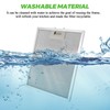 Updated W10169961A Range Hood Filter Replacement (3PCS) by Techecook, 5-Layer
