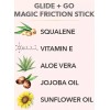 Nakery Beauty Glide & Go Magic Friction Stick Wand -