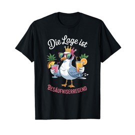 Die Lage ist Besaufufniserregend | Funny Party Gadgets T-Shirt