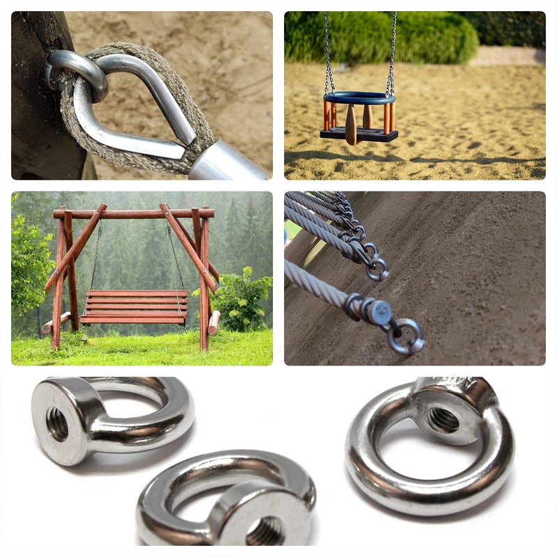 Priostahl® Ring Nut V4 A Stainless Steel Bolt Ring Bolts