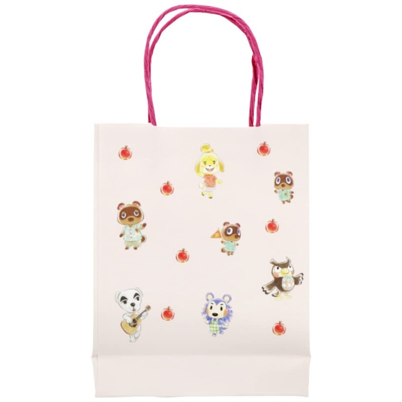 Sunstar Stationery Atsume Animal Crossing Seal with Paper Bag Pink