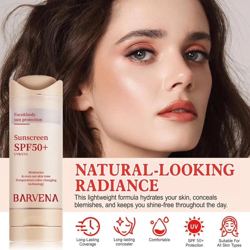 Bloqueador Solar Facial Color Bva Spf Impermeable