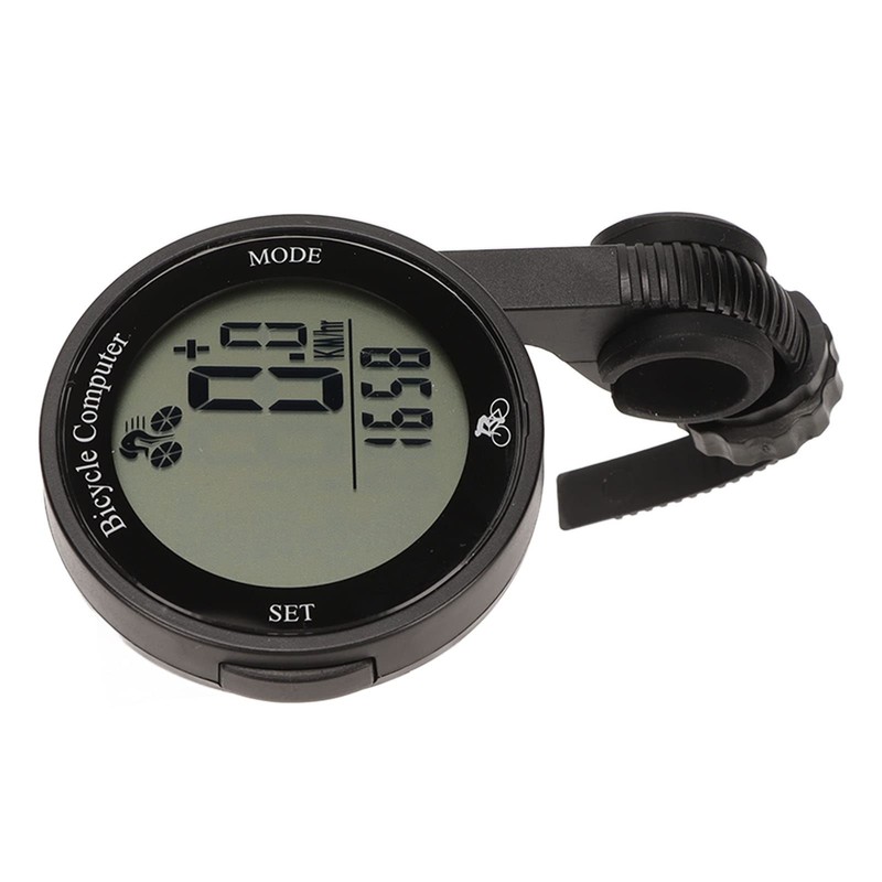 Multifunction Bike Computer Bike Thermometer Road Bike Watch (White Background