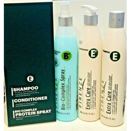 FIRENZE PROFESSIONAL BIO PROTEIN SPRAY, EXTRA CARE SHAMPOO AND CONDITIONER