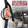 SHOCKSTRAP Ratchet Strap, 9’ x 2” Shock Absorbing Heavy Duty