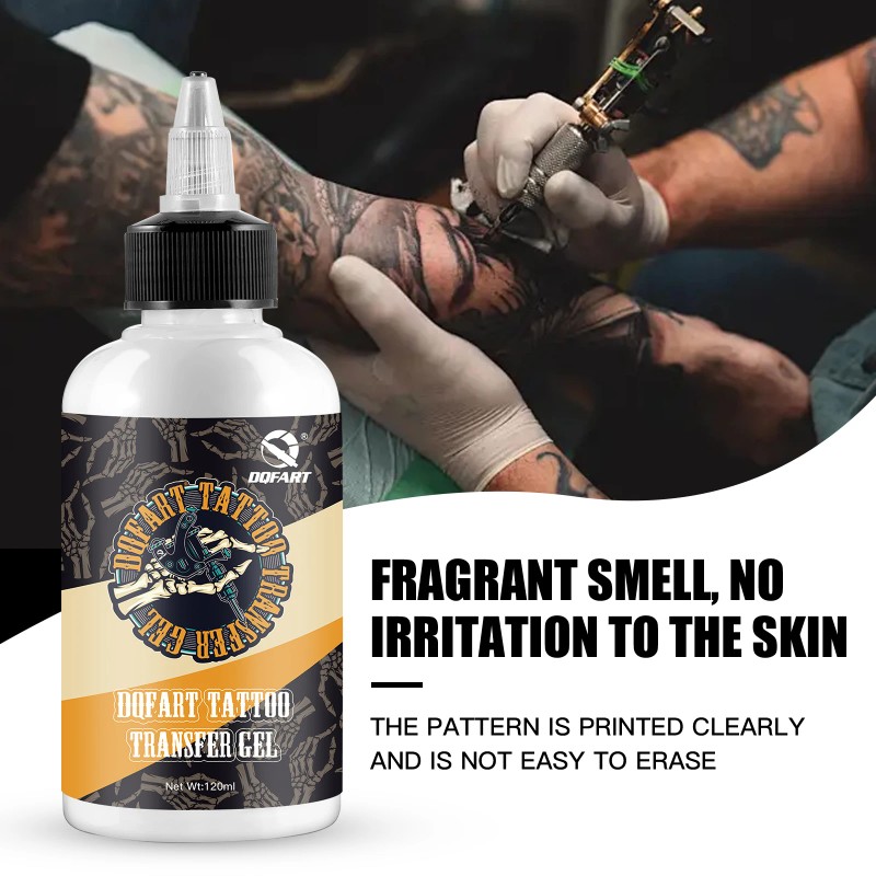 Tattoo Transfer Gel with High-capacity Triple-black Tattoo Ink-a High-quality,best-selling Combo
