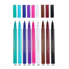 Coloured Eyeliner, Waterproof Liquid Eyeliner All Day Long-Lasting, Green Eye Liner Pen for Eye Makeup – Smooth, Smudge-Proof, Highly-Pigmentedd