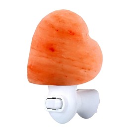 OSALADI Himalayan Salt Lamp: Heart Lamp, Salt Lamp Night Light Plug in, Natural Original Crystal Himalayan Salt Lamp for Lighting, Decoration and Air Purifying