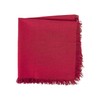 DII Everyday Collection, Fringed Solid Tabletop, Napkin Set, Wine, 6