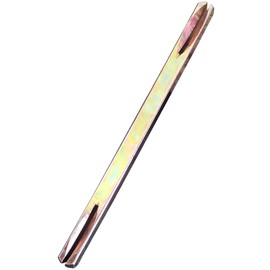 Steel Split Spindle 8 x 90mm Door Window Handle Spindle Rod Square Slotted Spindle Bar Replacement for Window & Door