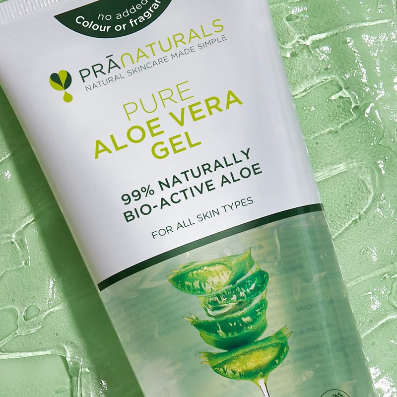 PraNaturals Aloe Vera Gel 200 ml, Natural Soothing & Nutritious