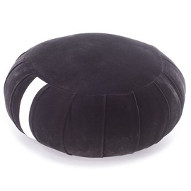 仏壇屋 滝田商店 座禅布団 (座布) ビロード 1.1尺(直径33cm)◆坐禅用のふとん 坐布 座蒲 坐蒲 座禅専用の座布団 瞑想 クッション 証明書付