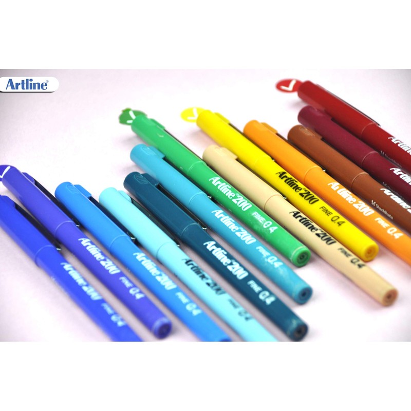 Artline 200 Technical Drawing Fineliner - Royal Blue by Shachihata