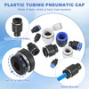 PATIKIL 6pcs Hose Quick Release Cap 16mm (5/8") Hose OD