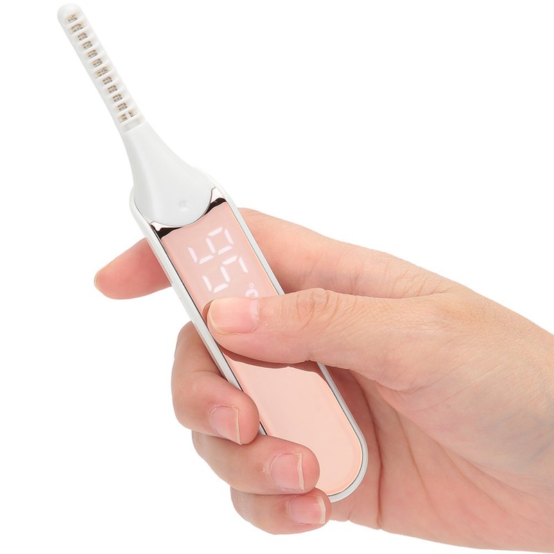 Electric Heated Eyelash Curler Longlasting Digital Display Electric Eyelash Lash