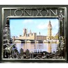Small Metal Photo Frame (9.0 cm x 7.5 cm, Nickel