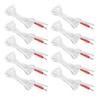 10pcs / bag 2.35mm 1.8m 2‑In‑1 Pin Type Electrode Lead