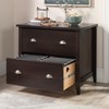 Sauder Summit Station 2-Drawer Lateral File Cabinet, Cinnamon Cherry Finish