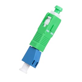 fyboptwu - 1 pc Single Mode SC/APC Male to LC/UPC Female Adapter 9/125um Hybrid Optical Fiber Adapter SC APC Male to LC UPC Female Adapter Connector for Optical Power Meter