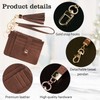 KNGITRYI Small Wristlet Wallets for Women RFID Credit Card Holder