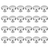 sourcing map 24 Pcs Flat Head Button Stud 15mm Screw