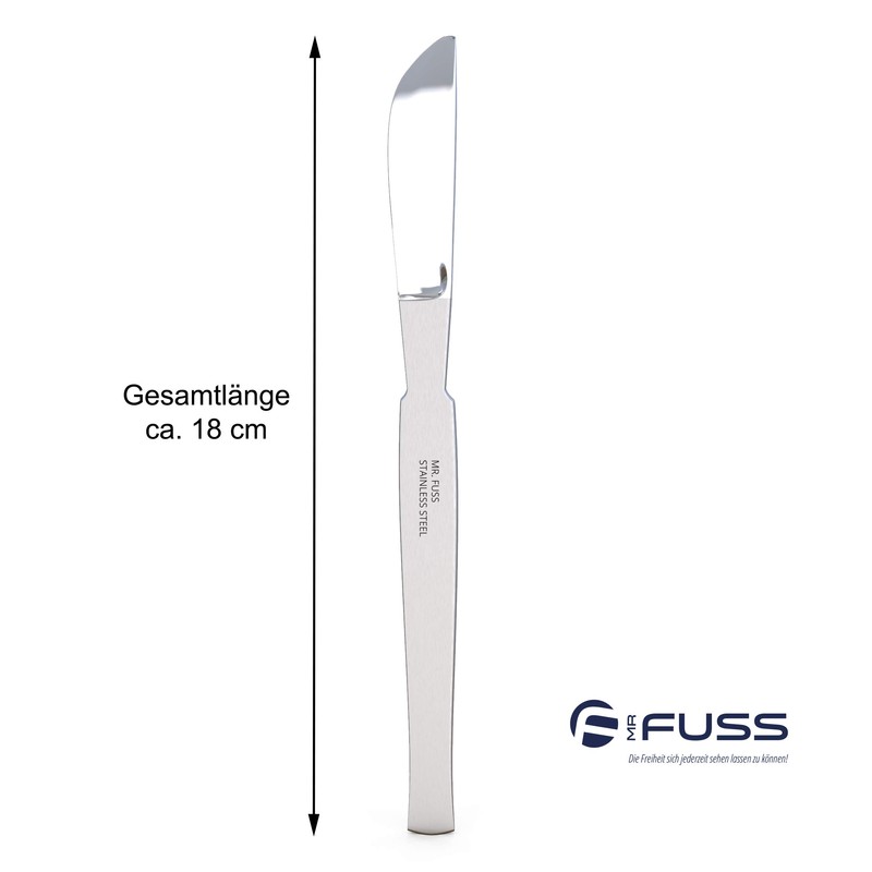 Mr. Fuss Callus Scraper Callus Remover Blunt Scalpel Cream Scraper