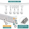 Flexible Bendable Ceiling Curtain Track Room Divider 12Ft Curved Curtain
