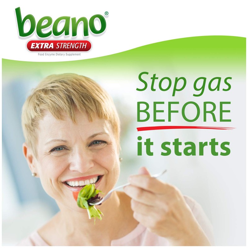 beano Ultra 800 Gas Prevention, Food Enzyme Dietary Supplement, Help