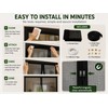 2-Pack Magnetic Door Curtain Automatic Mosquito Closing Door Screen Net
