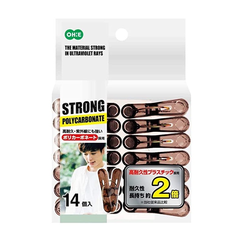 OHE 83543 Clothespin, Approx. Length 2.2 x Width 1.3 x