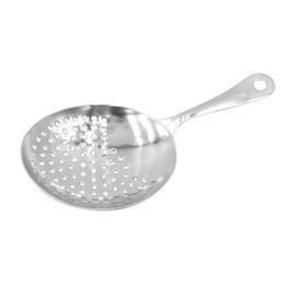 NUZAMAS Stainless Steel Ice Filter Strainer Skimmer Cocktail Bartending Tool 162x71cm Bar Strainer Cocktail Strainer Bartending Filter for Kitchen Home Commercial Bar