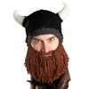 Beard Head Viking Looter - Original Handmade Knit Helmet and