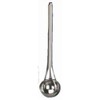 Vogue L650 Plain Laddle with Hook Handle, 180mL Capacity, 3.5"