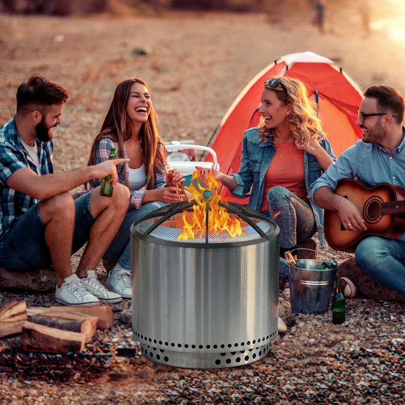 Fire Pit Spark Screen, Fire Pit Screen 40 Inch Round