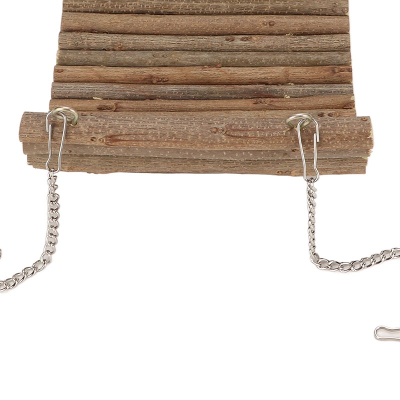 Hamster Wooden Swing Natural Large Space Climbing Playing Hamster Swing